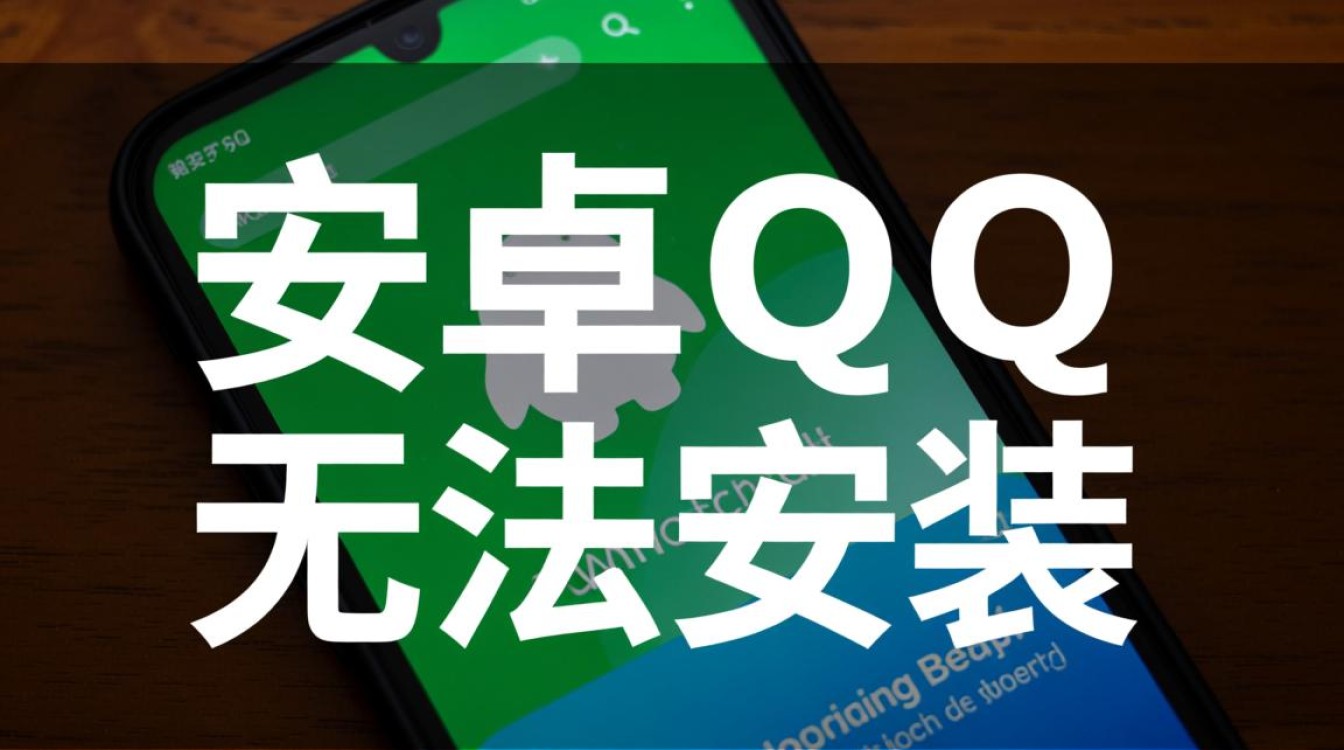 安卓手机QQ无法安装，怎么办？