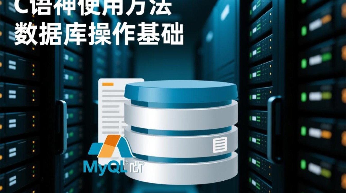 C语言中如何操作数据库？