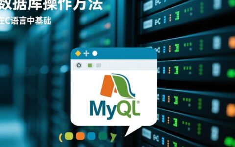 C语言中如何操作数据库？