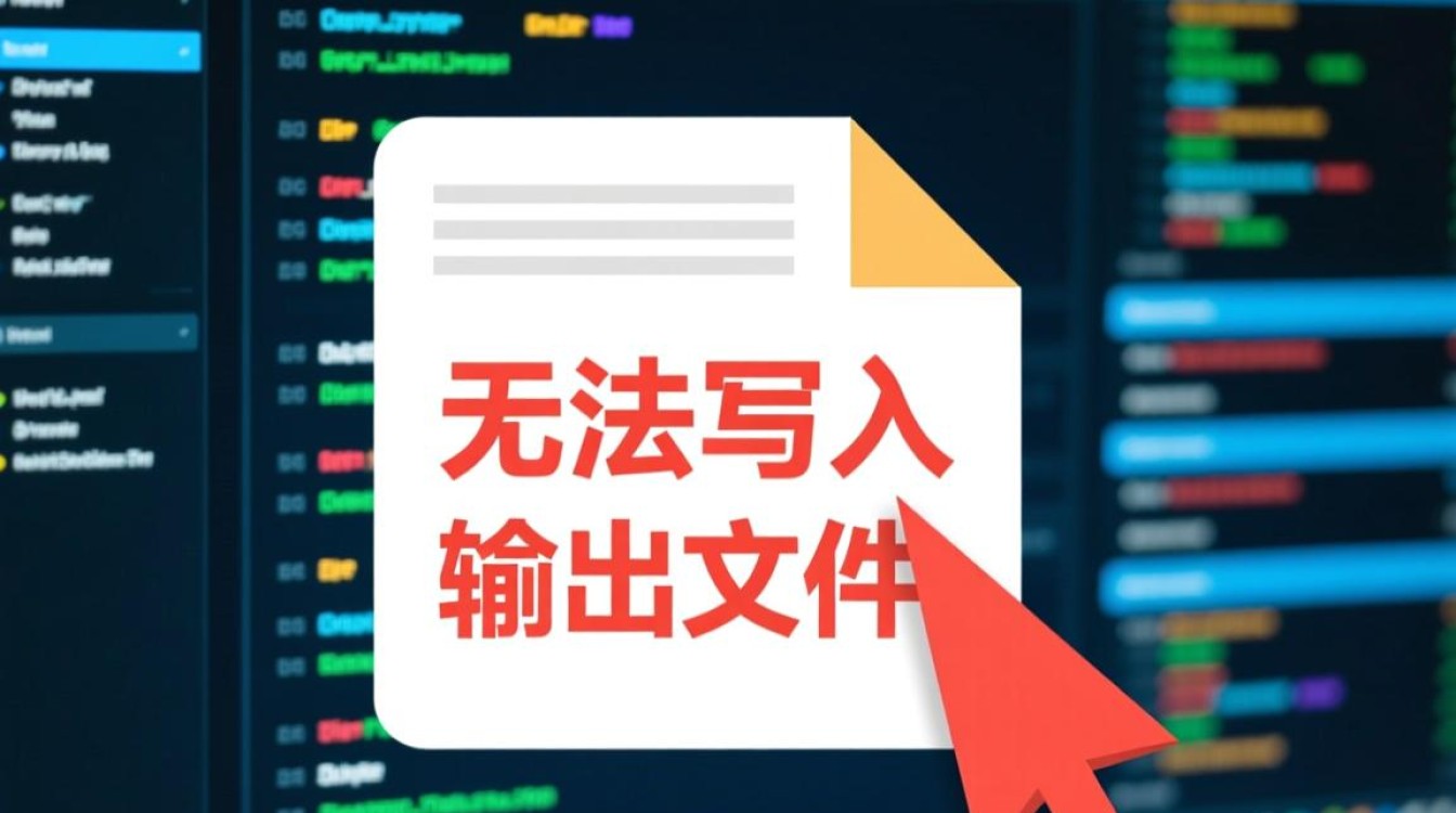 为什么无法写入输出文件问题频繁出现？