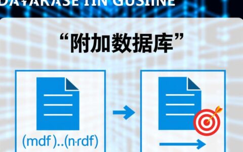 如何将数据库文件附加到SQL Server中？