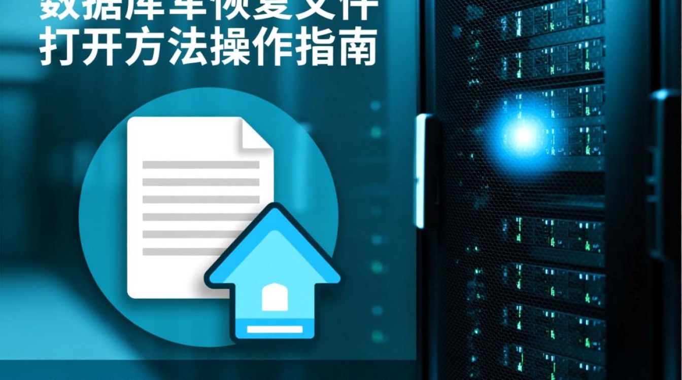 数据库恢复文件如何正确打开？