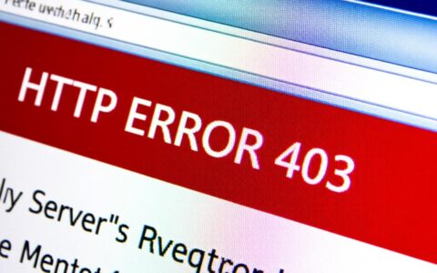 网页访问报错403为什么访问网站总显示403错误？怎么解决？
