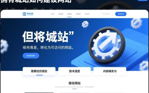 有域名后如何一步步搭建自己的网站？详细流程是什么？