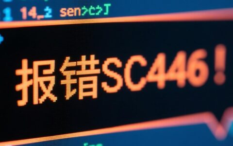 报错sc446报错sc446是什么原因？如何解决？