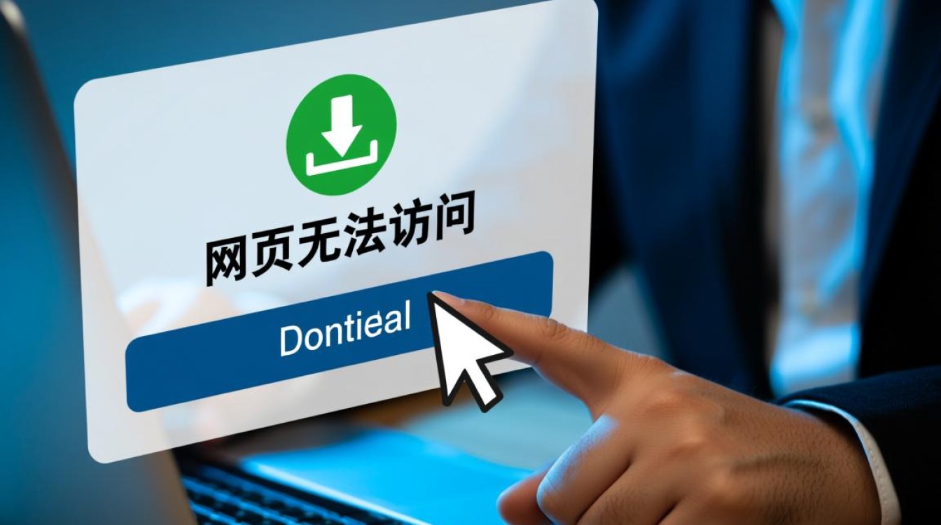 下载时提示网页无法访问，具体是什么原因造成的？