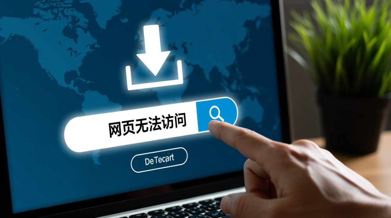 下载时提示网页无法访问，具体是什么原因造成的？