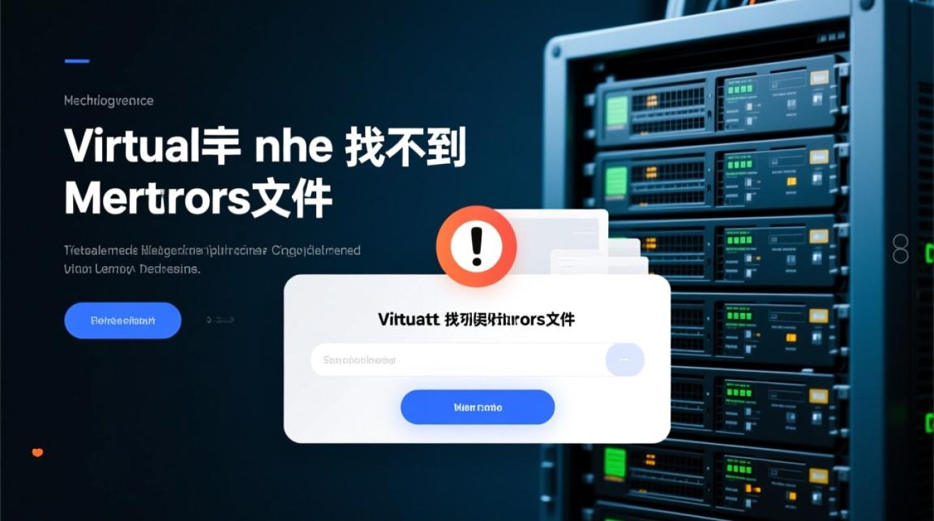 虚拟主机找不到镜像文件是什么原因导致的？