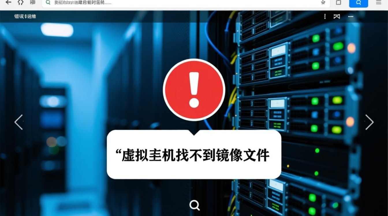 虚拟主机找不到镜像文件是什么原因导致的？