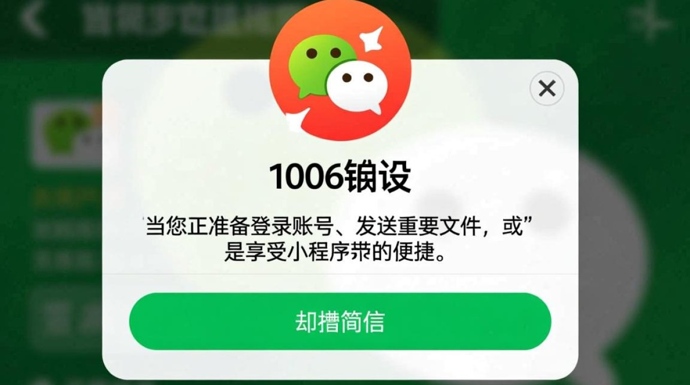 微信1006报错是什么原因？该如何有效快速解决？