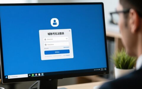 公司域账号突然无法登陆电脑，是什么原因及如何解决？