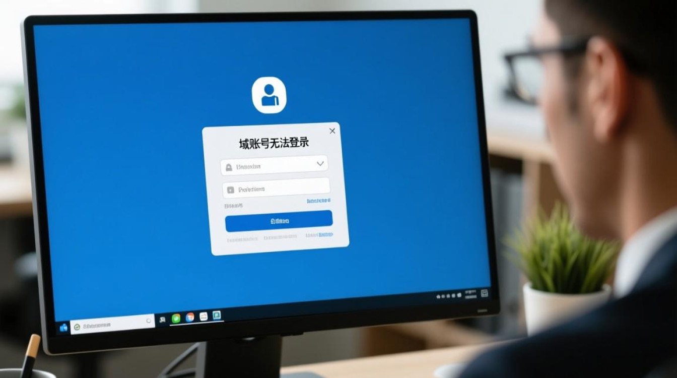 公司域账号突然无法登陆电脑，是什么原因及如何解决？