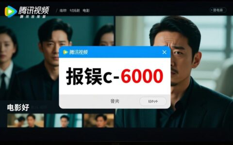 电脑报错c-6000是什么原因，该如何彻底解决？