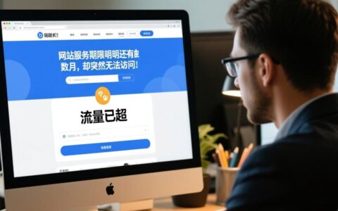 我的虚拟主机明明没到期，因流量被限制导致网站打不开该怎么办？