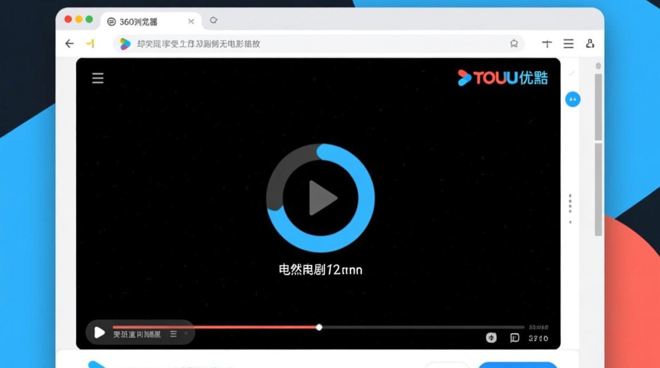 为什么360浏览器突然无法播放优酷的视频了？