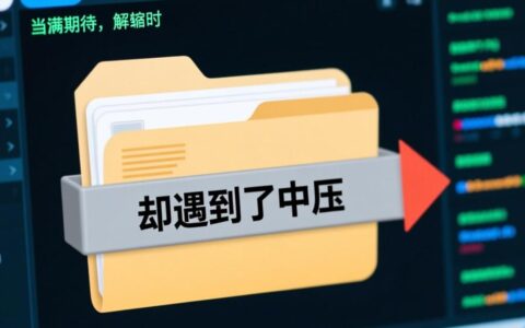 解压文件到一半报错损坏了应该怎么办？