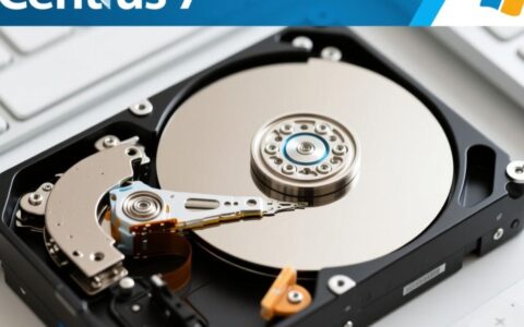centos7新加的硬盘如何分区格式化并挂载使用？