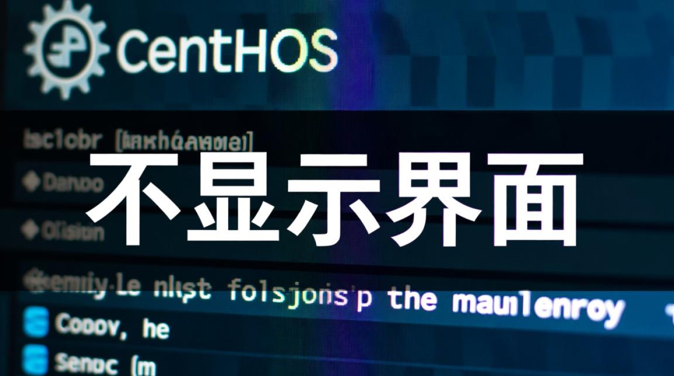CentOS开机后不显示图形界面，只有命令行怎么办？