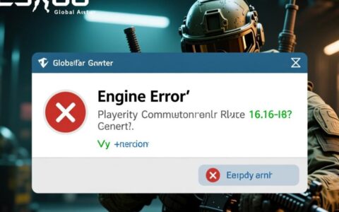 CSGO报错Engine Error，是什么原因要怎么解决？