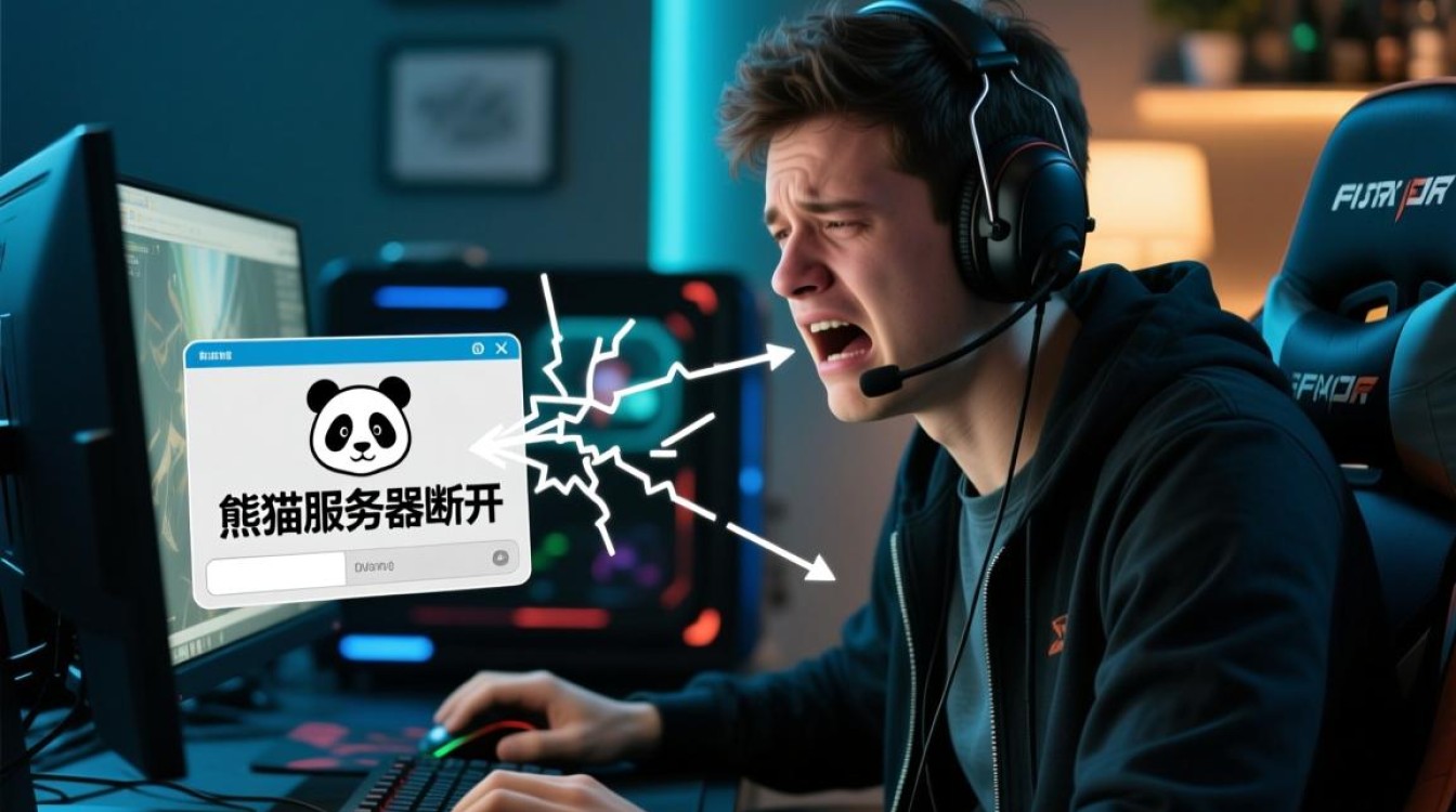 为什么熊猫服务器会频繁断开连接或无法访问？