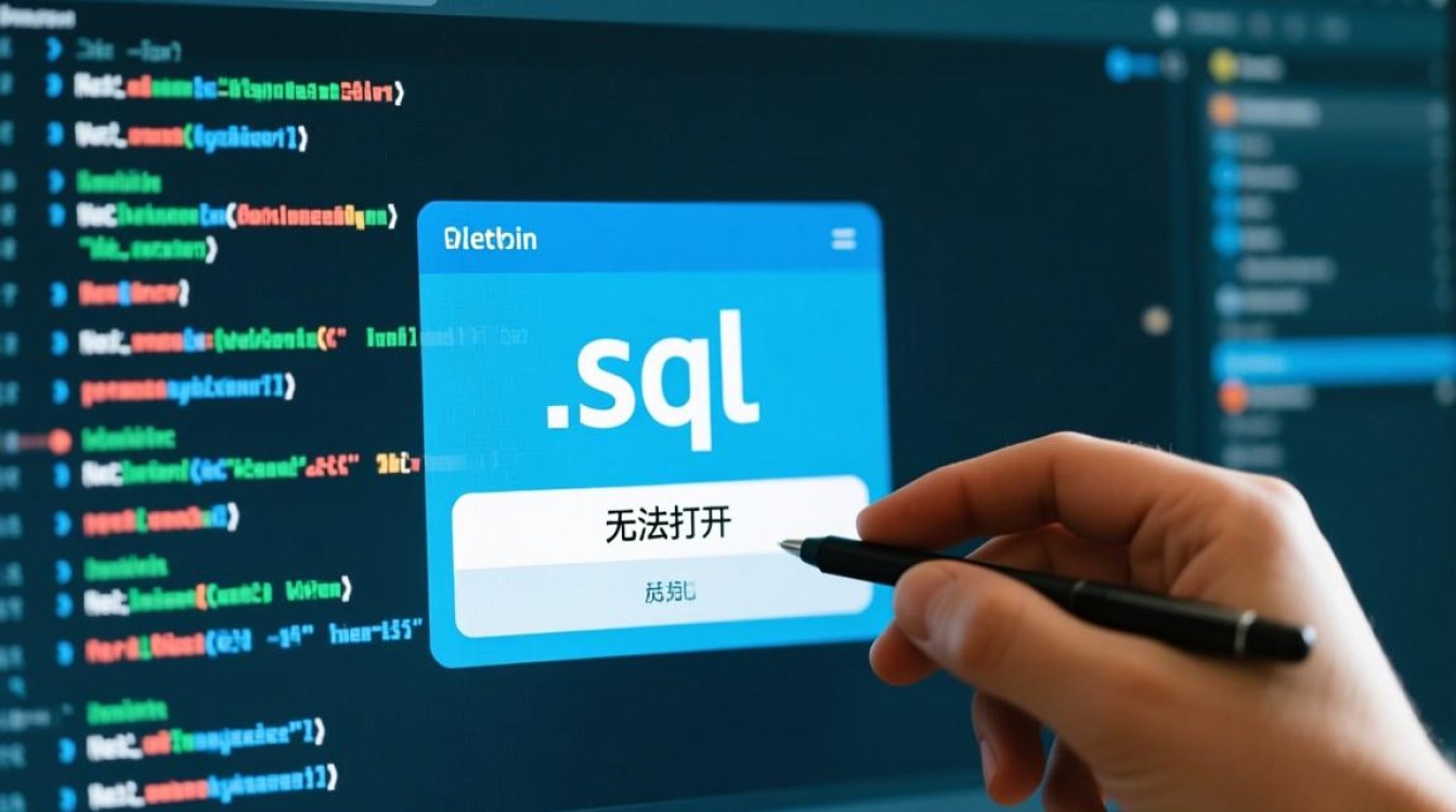我的数据库软件打不开sql文件，到底是什么原因造成的呢？