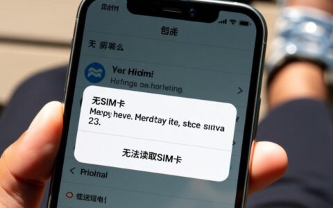 手机突然无法读取SIM卡信号该怎么办？