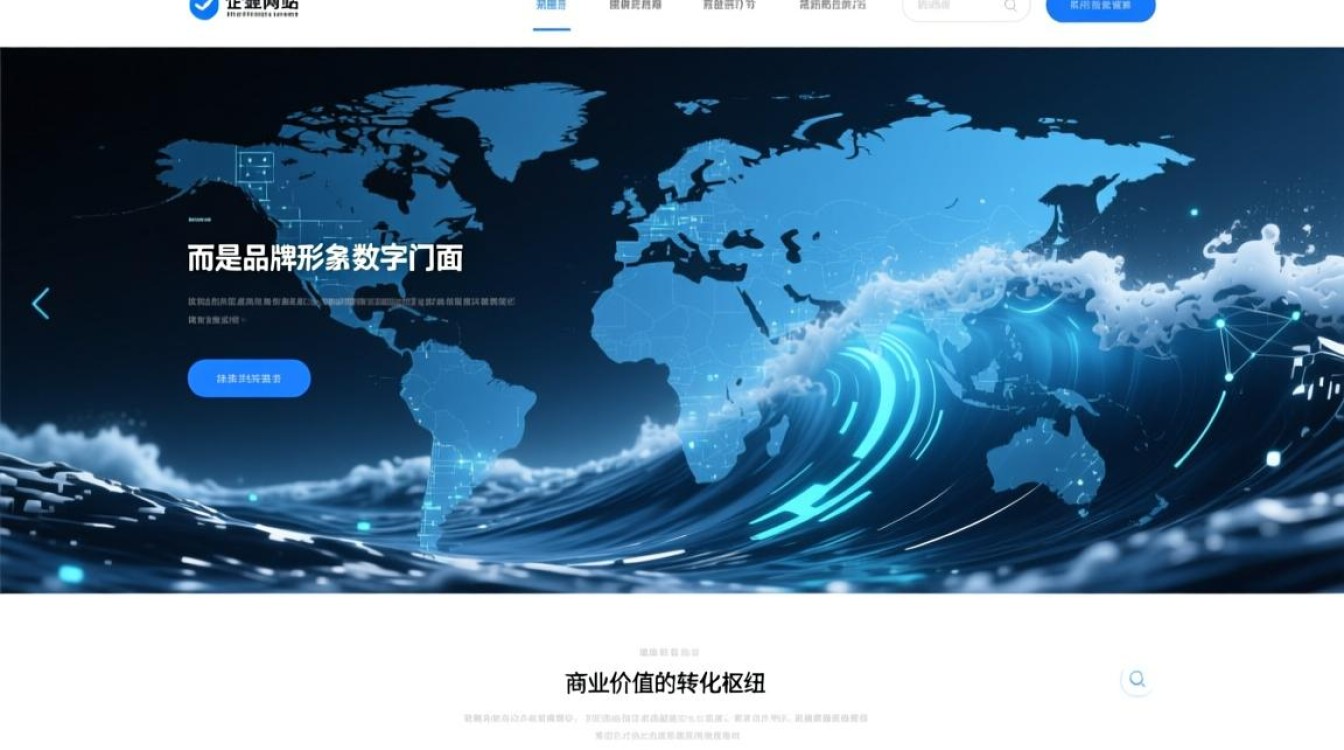 如何用高端大气企业网站模板让品牌脱颖而出？