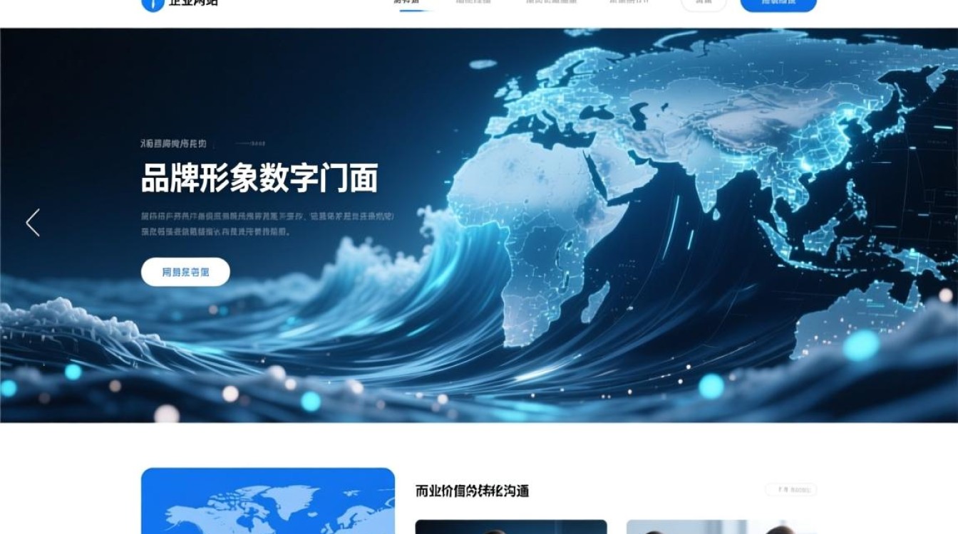 如何用高端大气企业网站模板让品牌脱颖而出？