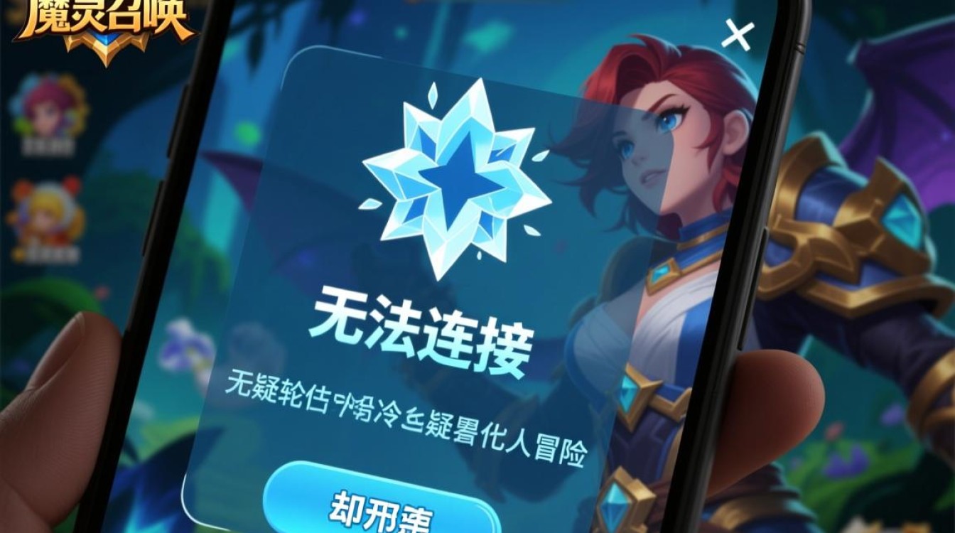 魔灵召唤无法连接服务器，一直加载进不去怎么办？