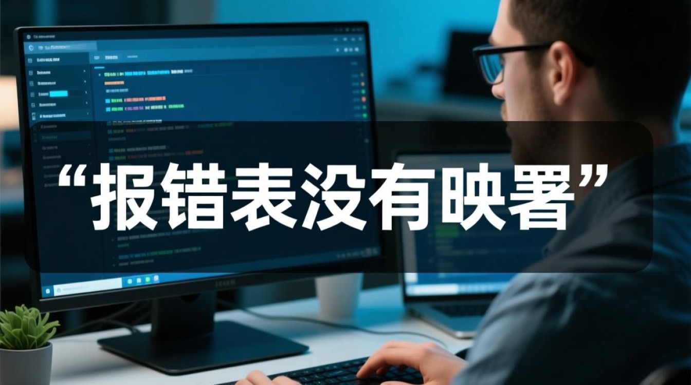 程序运行报错表没有映射，究竟是什么原因导致的？