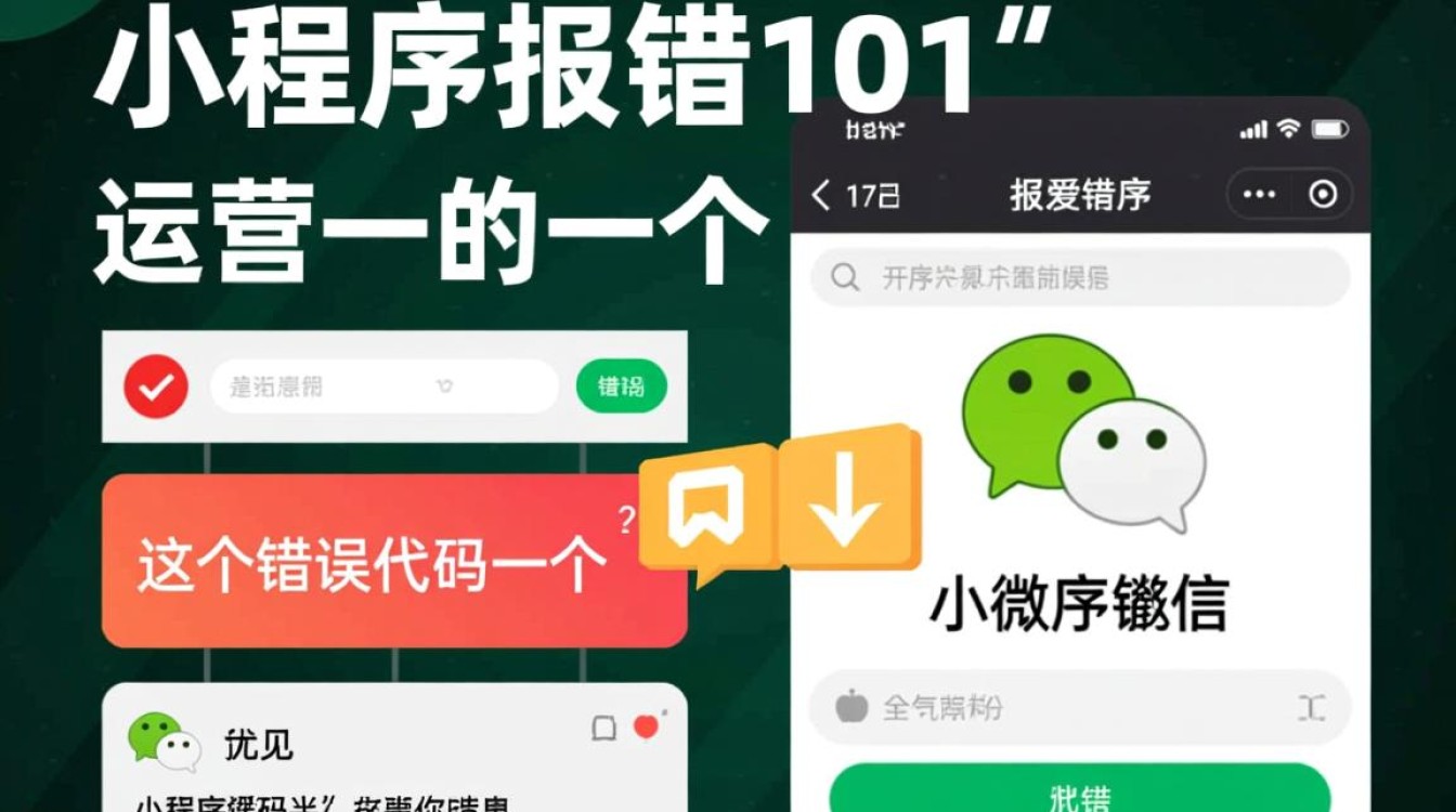 小程序报错101，代码没错为什么还是无法运行？