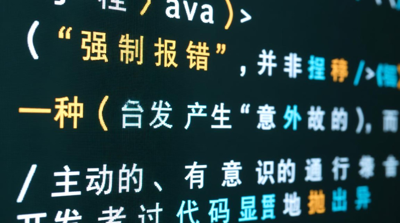 Java中如何使用throw关键字强制抛出异常？