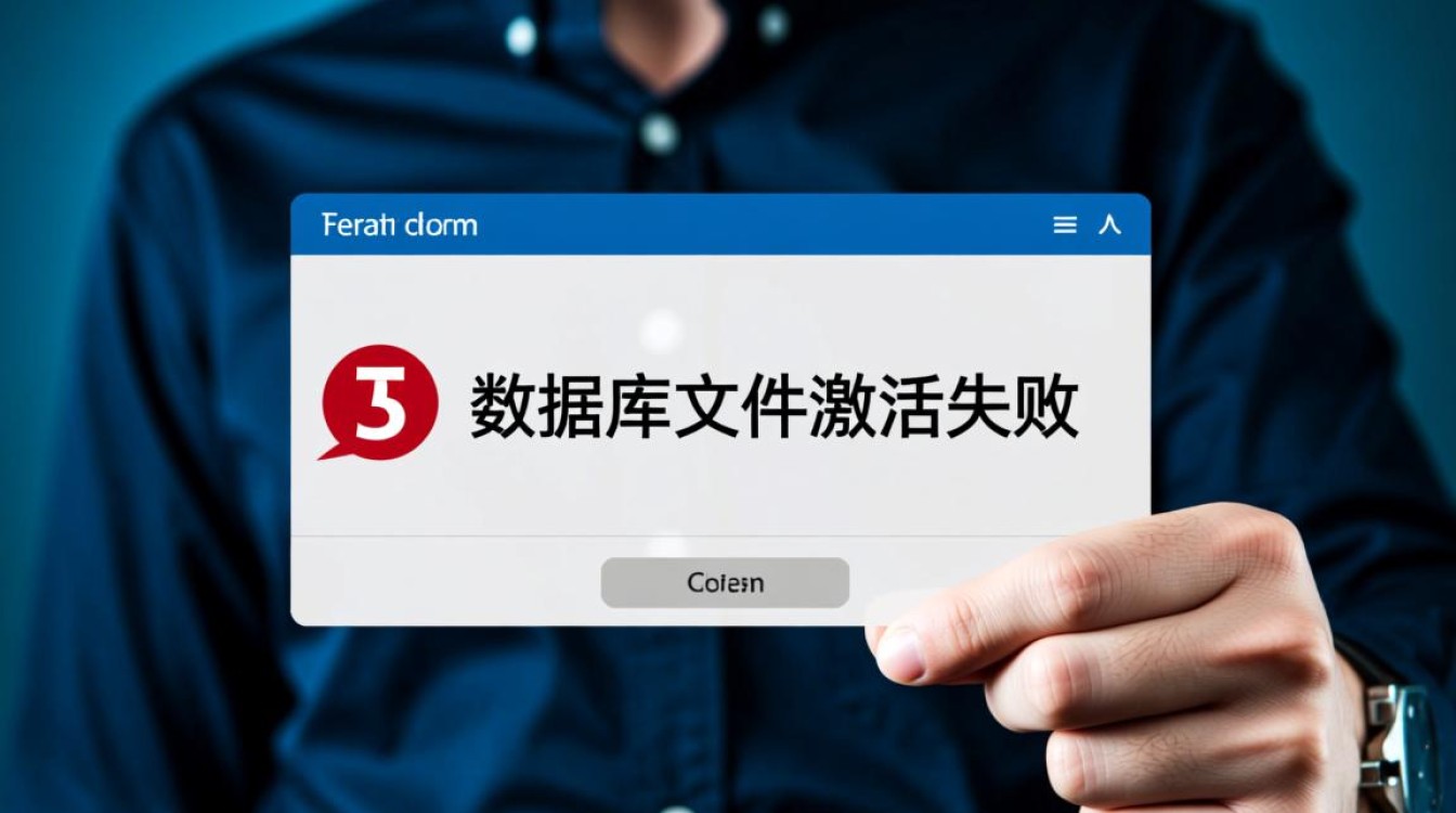 数据库文件激活失败无法启动，该如何解决？