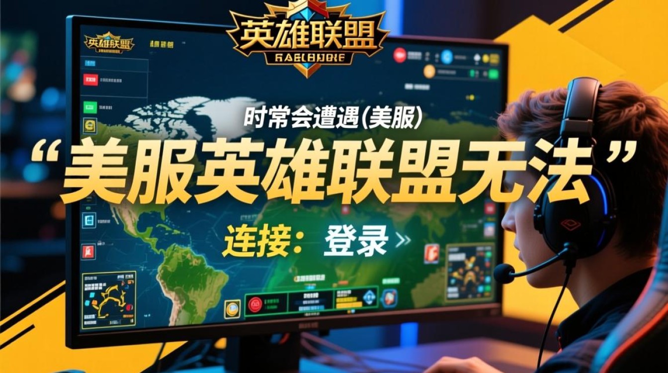 为什么美服英雄联盟总是无法连接，是网络还是官方服务器问题呀？