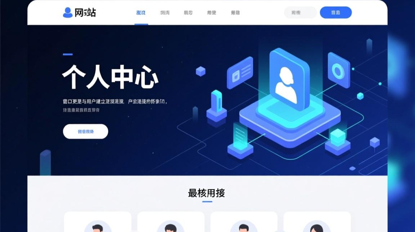 如何挑选一款好看又好用的网站个人中心模板？