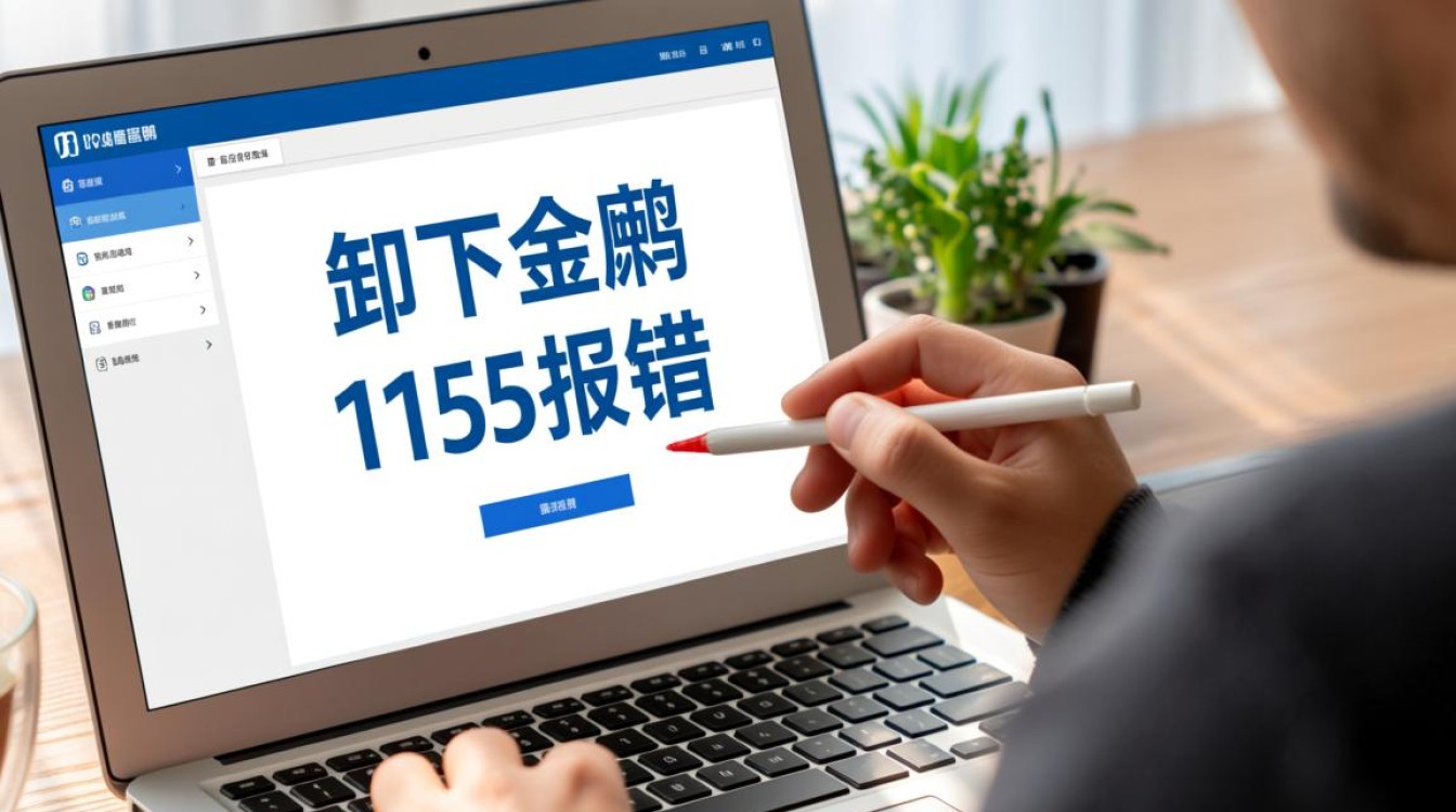 卸载金蝶软件时老是报错1155，这到底是什么原因要如何解决？