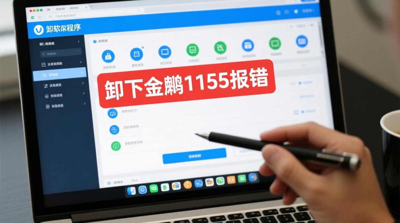 卸载金蝶软件时老是报错1155，这到底是什么原因要如何解决？