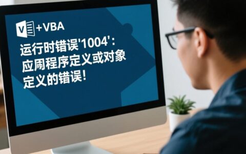 VBA运行时错误1004，如何快速定位并彻底解决？
