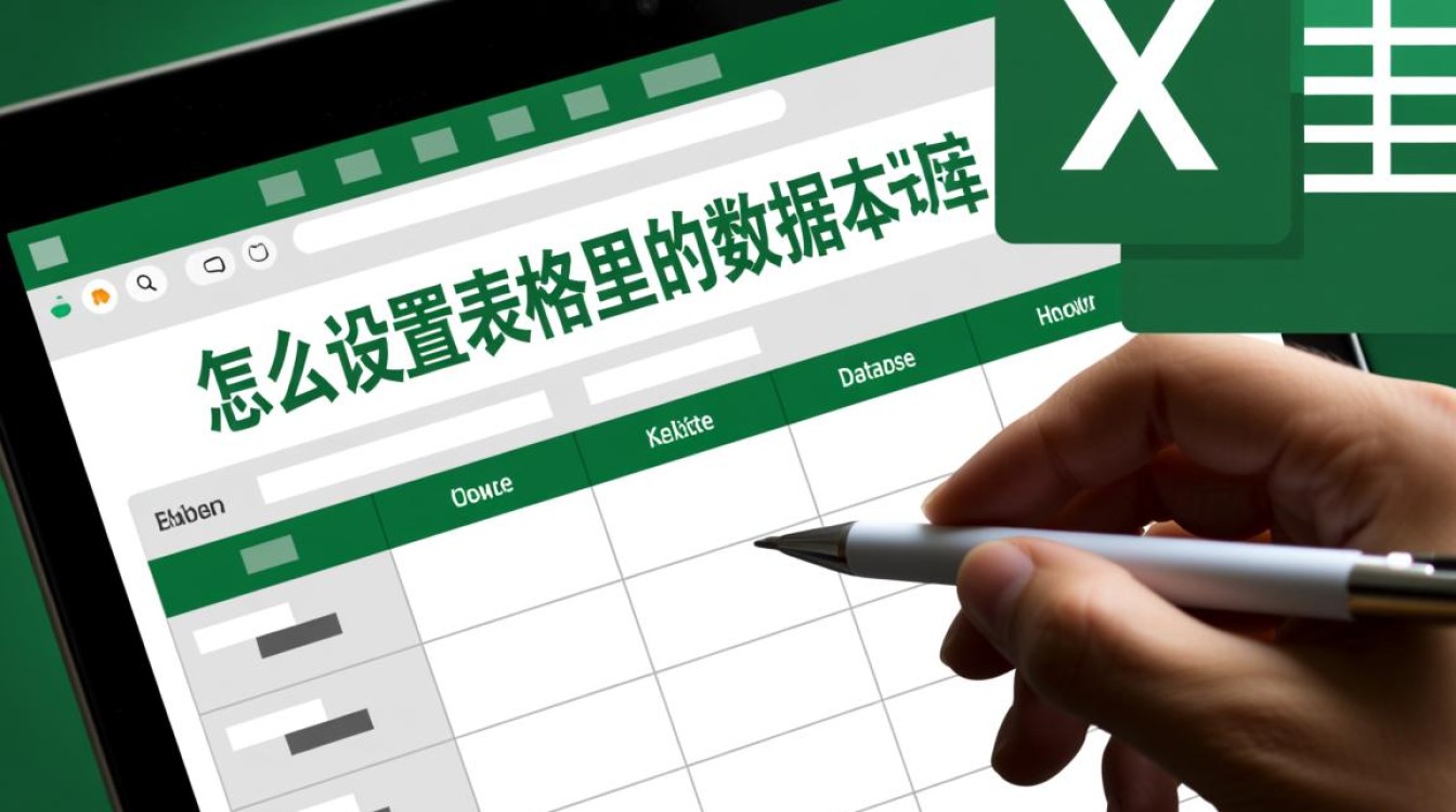 表格里怎么设置数据库?Excel具体操作步骤? 表格里怎么设置数据库?Excel具体操作步骤?