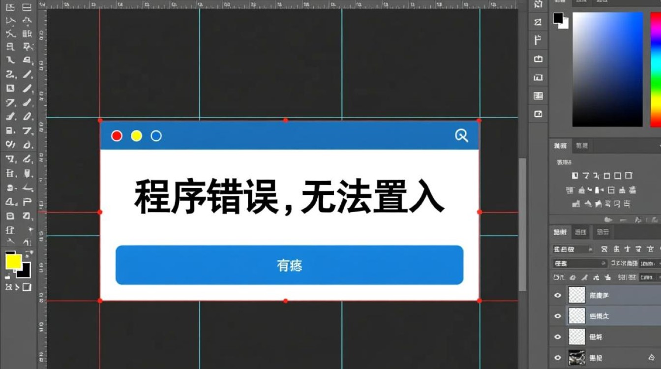 PS置入时提示程序错误无法置入该怎么办? PS置入时提示程序错误无法置入该怎么办?
