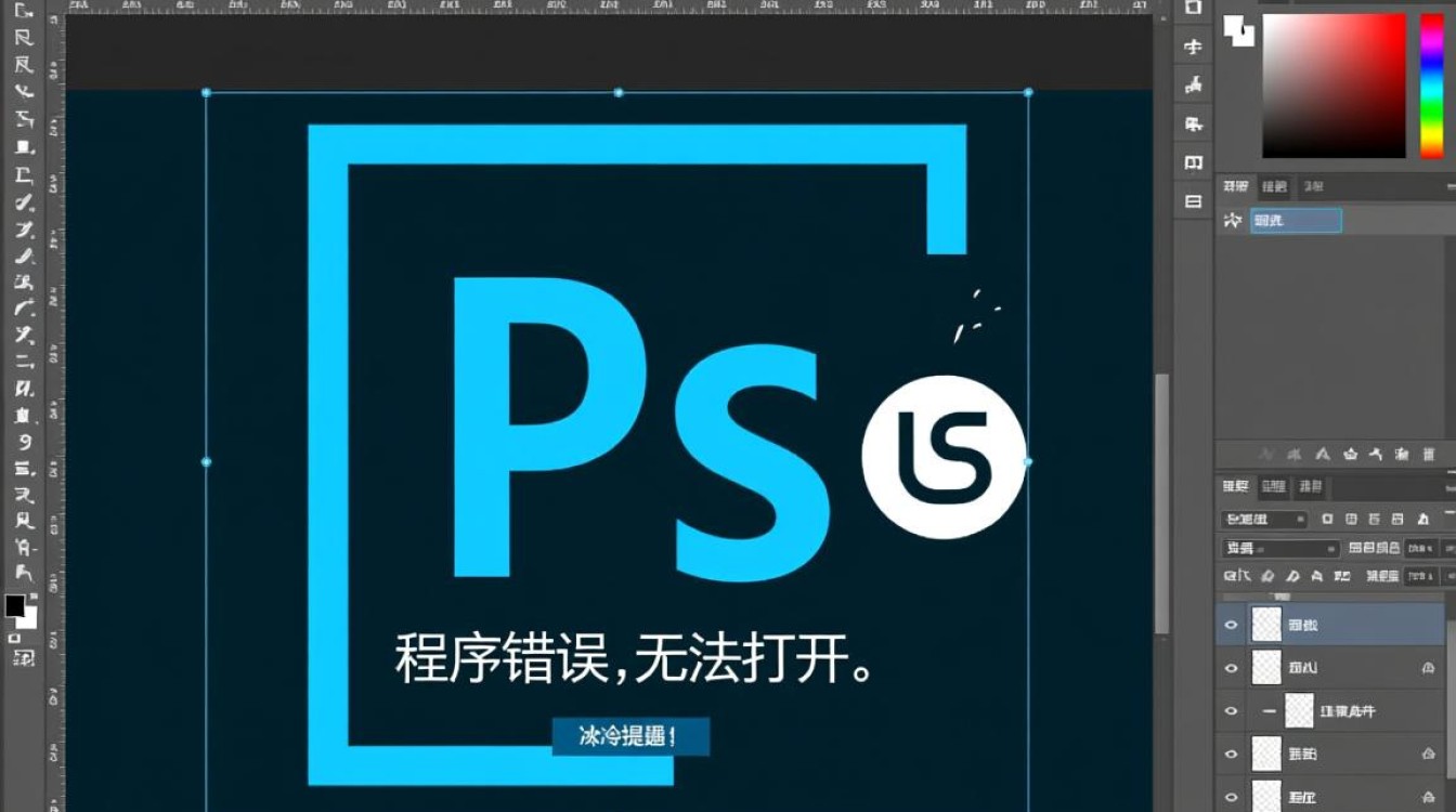 PS启动时总提示程序错误无法打开，到底是什么原因造成的啊？