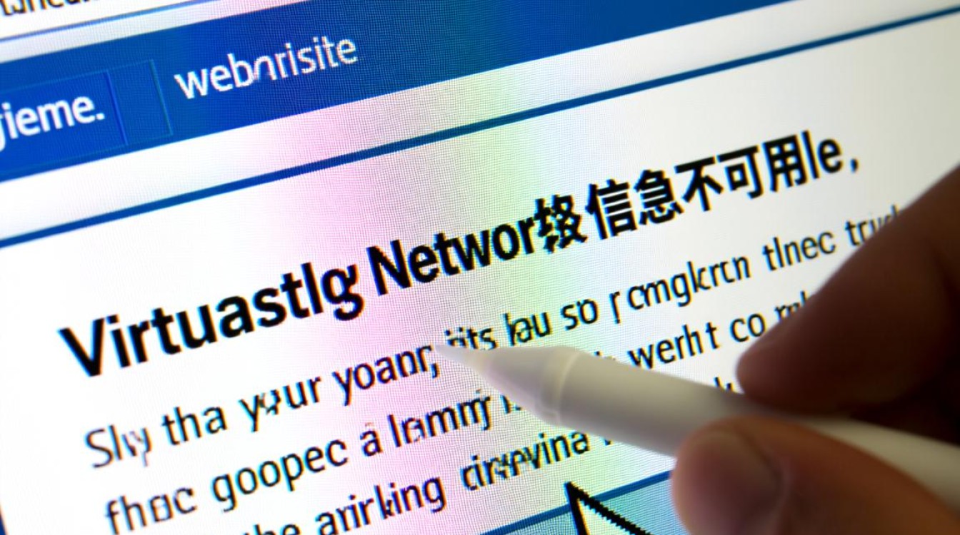 虚拟主机网络信息不可用导致网站打不开怎么办？