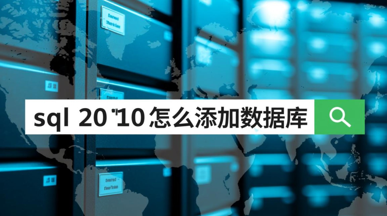 SQL2010怎么添加数据库？有没有详细的操作步骤？