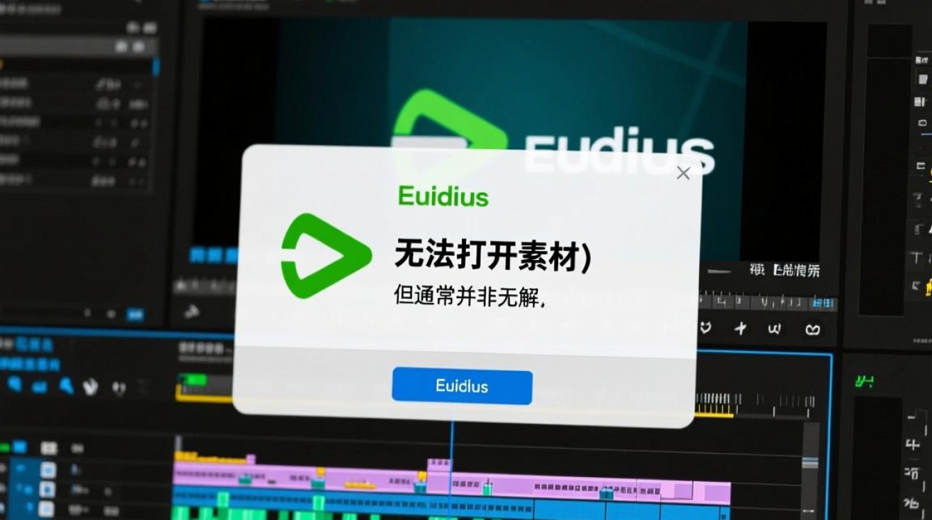 EDIUS打不开素材，是缺少解码器还是格式不支持？