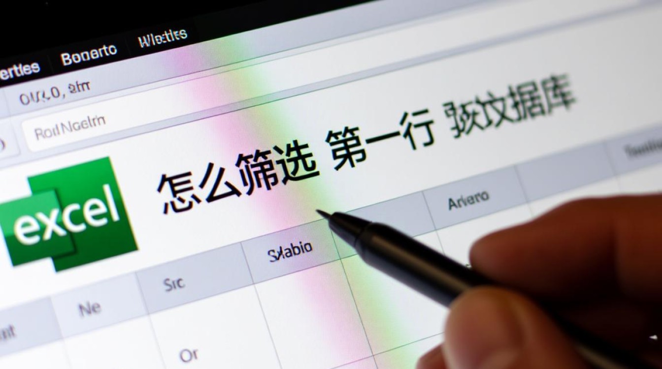 Excel怎么设置筛选才能只保留第一行数据？