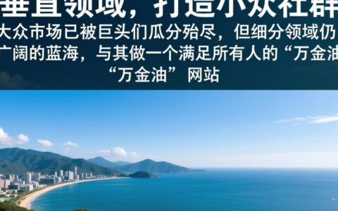 2025年有哪些小众又赚钱的新颖网站创意？