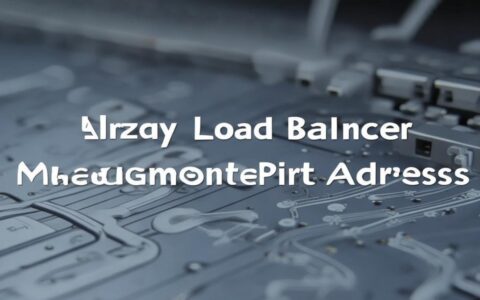 Array负载均衡管理口地址如何配置与访问？