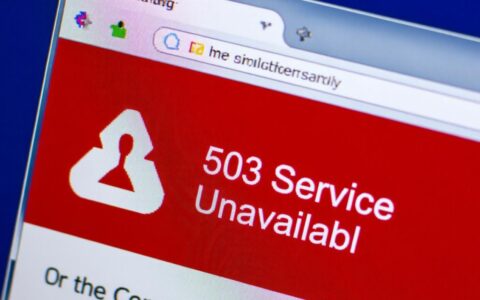 访问网站时出现503报错，到底是什么问题该如何解决？