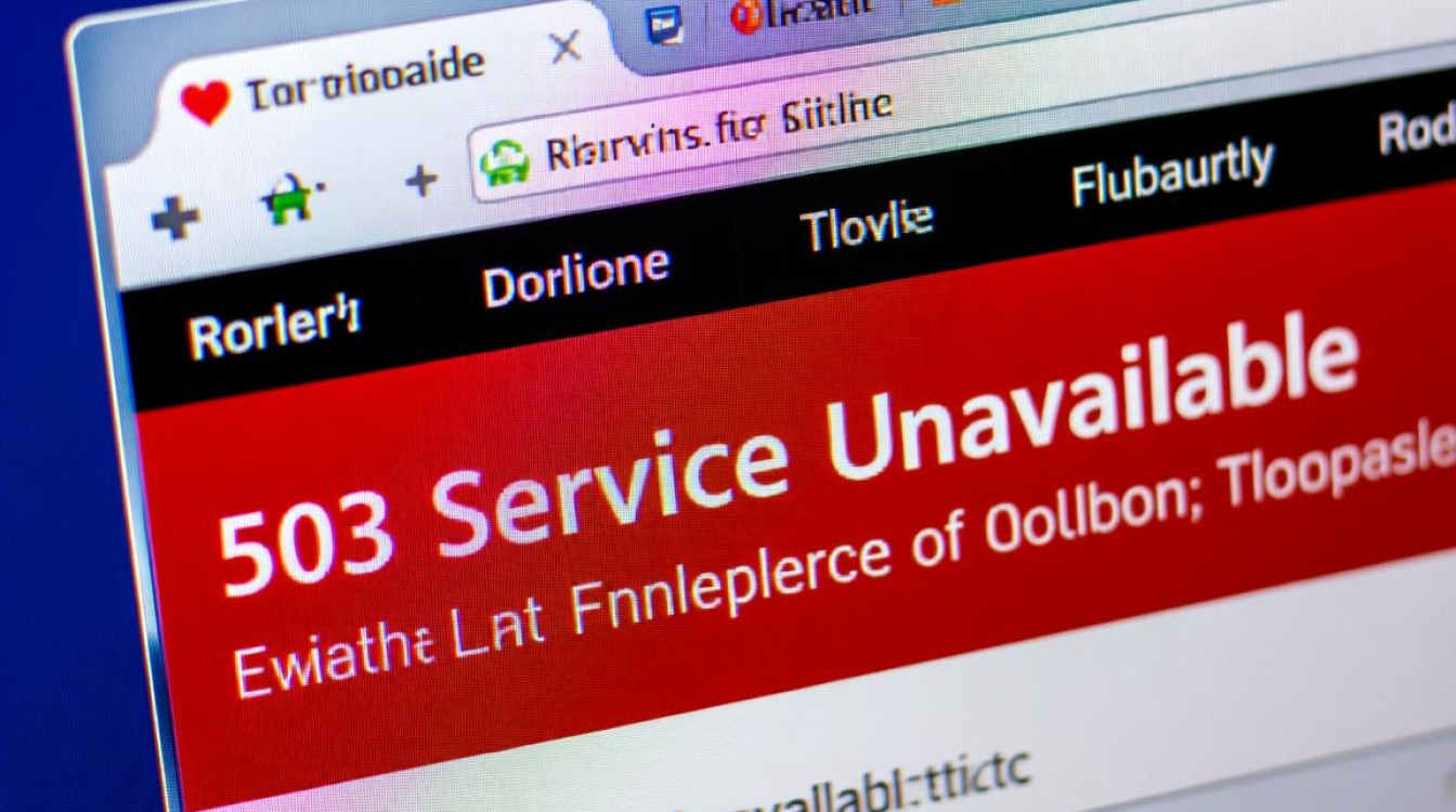 访问网站时出现503报错,到底是什么问题该如何解决? 访问网站时出现503报错,到底是什么问题该如何解决?