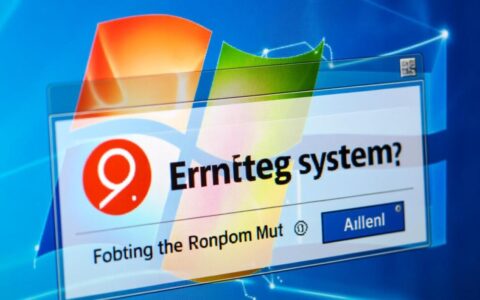 遇到Windows无法连接到system，究竟该怎么解决？